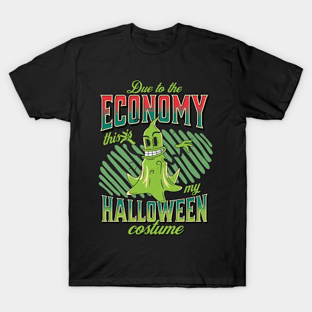 Banana peel - Halloween economy costume T-Shirt by Backpack-Hiker